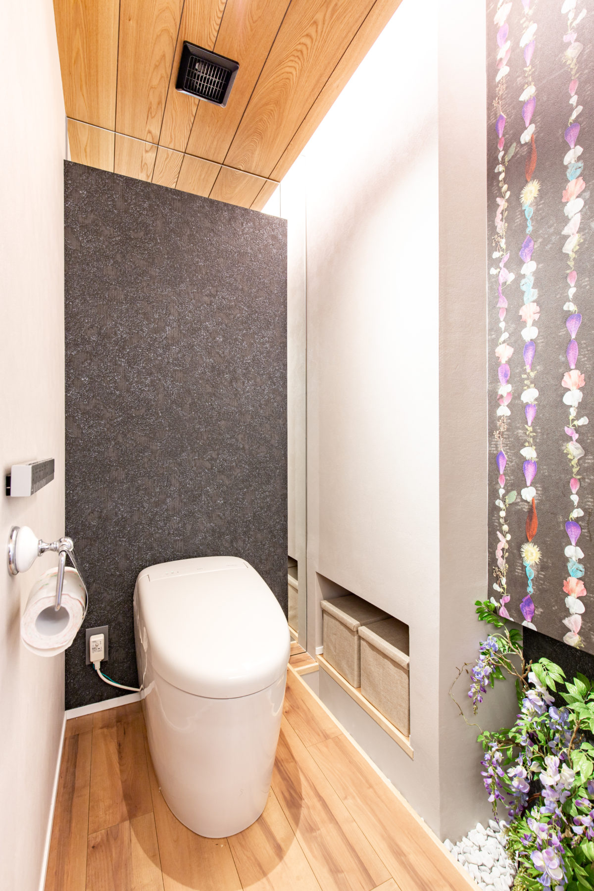 間接照明のトイレ